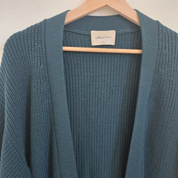 Aritizia wilfred free unwind cardigan oversized knit sweater size 2XS - Picture 7 of 16